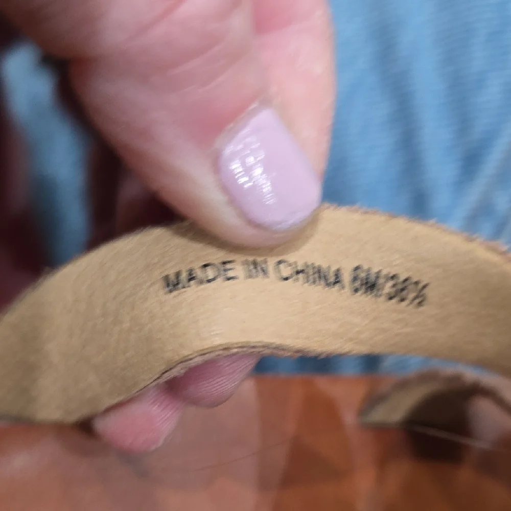 Lucky Brand Brown‎ Wedge Sandals